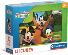 CLEMENTONI Obrázkové kostky Mickey Mouse