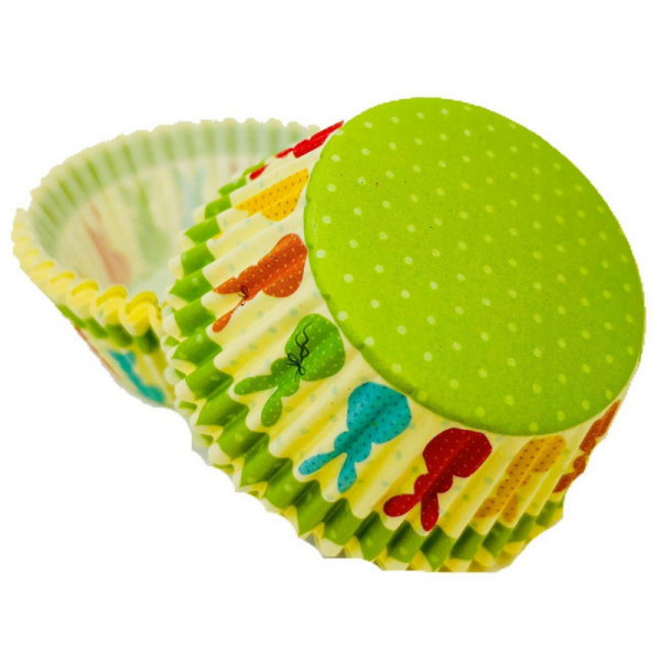 Košíčky papírové Velikonoce, 50 ks, v.30xpr.50 mm