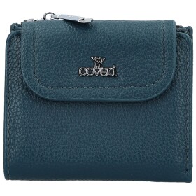 Trendy dámská mini koženková peněženka Coveri Bobbi, modrá