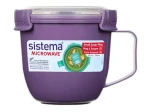 Sistema Microwave Small Soup Mug Hrnek na polévku 565 ml fialová (8592001423480)