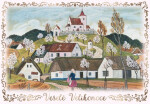 Velikonoční přání Josef Lada - Jarní vesnice - Albi
