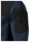 Casual softshellová bunda pánská knit blue M