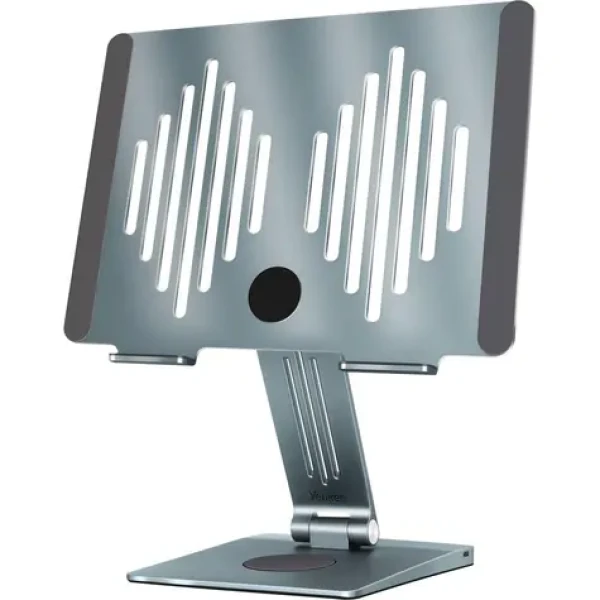 YENKEE YSN 03 TASK modrá / Stojan s integrovaným Hubem / pro notebooky do 15.6" / USB-C 3.1 / 3x USB-A / HDMI (8590669358786)