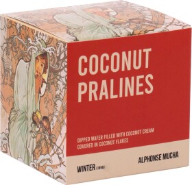 Kokosové kuličky Alfons Mucha – Winter