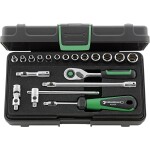 Wera 005440 Magnetická lišta B Deep 1 se sadou prodloužených nástrčných hlavic 8 ÷ 19 mm typ 8790 HMB Deep 3/8" (Sada 9 dílů) 05005440001