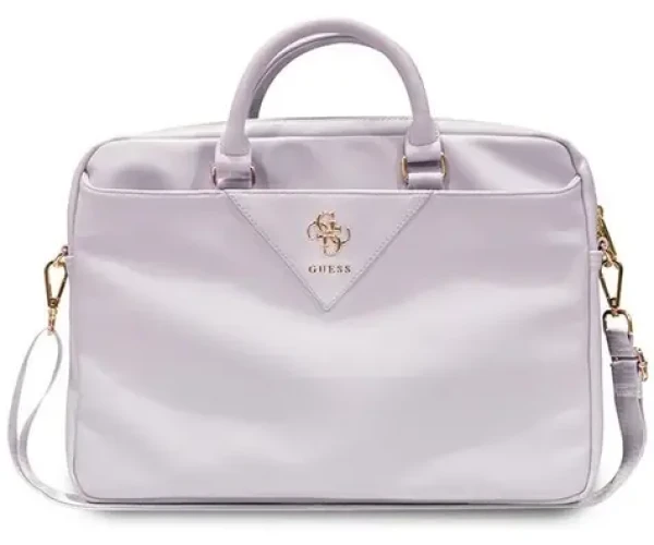 Guess Triangle 4G fialová / Brašna na notebook / 16" (GUCB15ZPGSTEGU)