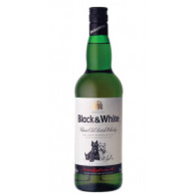 Black & White Blended Scotch Whisky 40% 0,7 l (holá lahev)