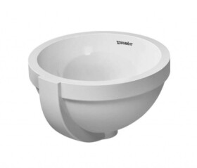 DURAVIT - Architec Umyvadlo vestavné, průměr 28 cm, s přepadem, bílá 0319270000