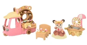 EPOCH Sylvanian Families Vozík s koblihami a figurkou