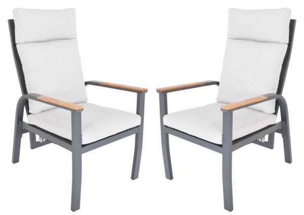 ROJA ANNECY DUO hliníková křesla (2 ks)