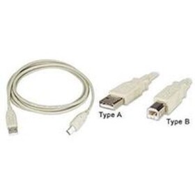 Equip USB 2.0 kabel A-B popojovací 3m (128651)