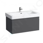 Laufen - Pro S Skříňka s umyvadlem, 1200x530x500 mm, 1 zásuvka, světlý dub H8609684791041