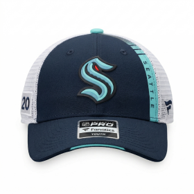 Fanatics Dětská Kšiltovka Seattle Kraken NHL 2022 Draft Authentic Pro On Stage Trucker Adjustable