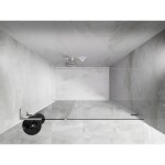 MEXEN/S - Lunar-B L sprchové dveře křídlové pravé 145, transparent, bílá 832SL-145-050-20-00-P