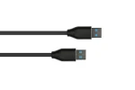 Good Connections USB-A - USB-A 3.2 Gen 2 černý / Datový kabel / 10 Gbit/s / 1 m (2831-AA010S)
