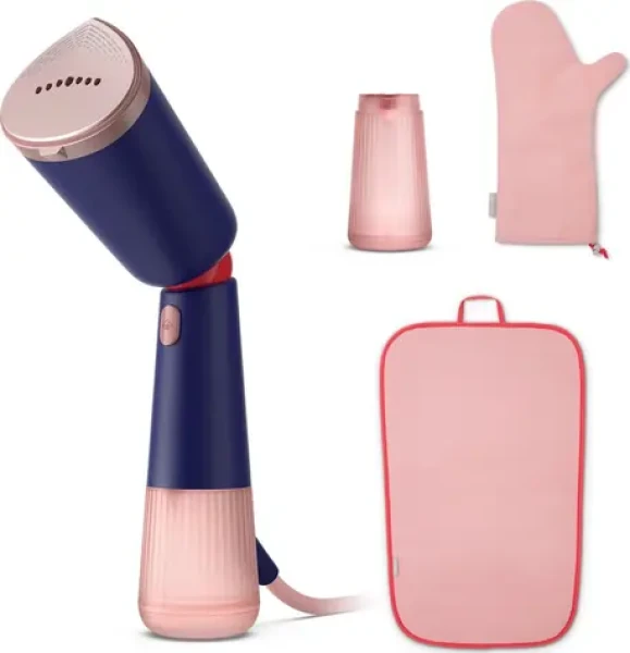 Philips STH5030/20 series 5000 tmavě modrá / Ruční napařovač / 1400 W / 120ml / 2 stupně napařování (STH5030/20)