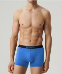 Boxerky Atlantic 3MH-011 A'3 S-2XL černošedá melanž XL