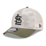 New Era Pánská kšiltovka St. Louis Cardinals MLB 2025 Armed Forces 9FORTY M-Crown A-Frame Snapback