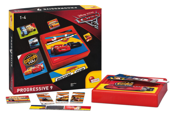 Cars 3 Progressive 9 - postupně se zvětšující puzzle