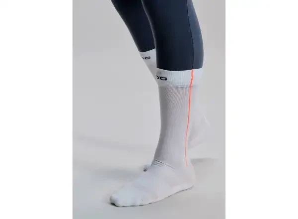 POC Race Sock Lite lyžařské ponožky Hydrogen White vel. L (42-43)