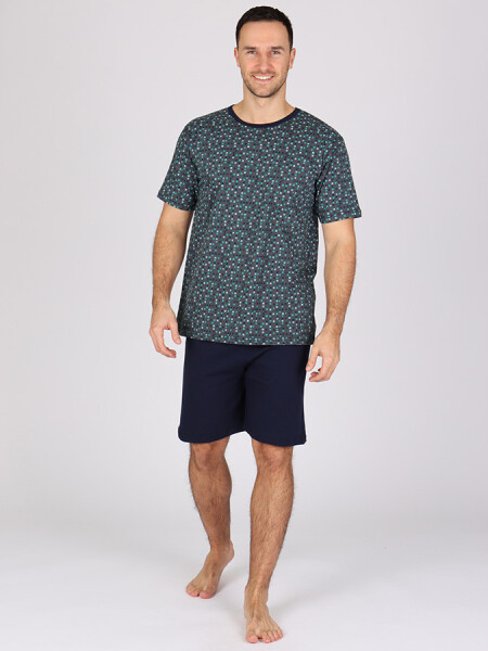 EVONA a.s. Pánské krátké pyžamo P FEST - P FEST BASS 3XL