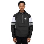 New Era Pánská bunda Las Vegas Raiders NFL Quarter Zip Windbreaker Velikost: L