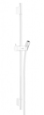 HANSGROHE - Unica'S Sprchová tyč 65 cm se sprchovou hadicí, matná bílá 28632700