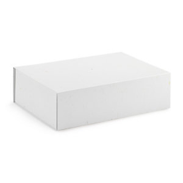 Dekorativní obal s magnetickým uzávěrem 230x230x100 mm, bílý ZEROTREE®