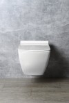 ISVEA - PURITY WC sedátko, SLIM, Soft Close, bílá 40S80200I