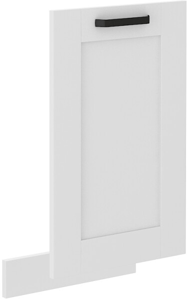 Dvířka na vestavnou myčku nádobí Luna ZM 713x446 Barva korpusu: Bílá, Barva dvířek: Bílá