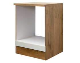 Kuchyňská skříňka pro vestavnou troubu Avila HU60, dub lancelot/krémová, šířka 60 cm