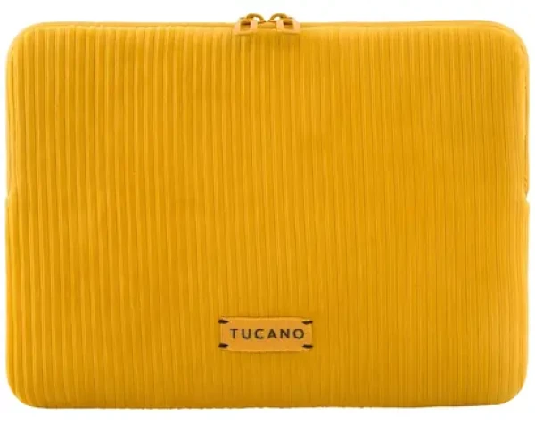 Tucano Velluto 2 Sleeve žlutá / Pouzdro / MacBook 14" / Neopren (BFVEL2MB14-Y)