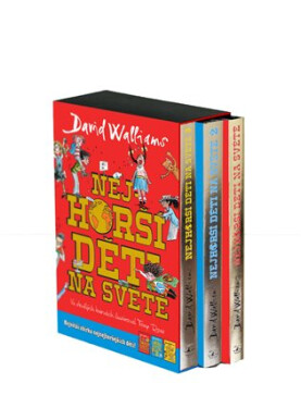 Nejhorší děti na světě - BOX 3 knihy - David Walliams