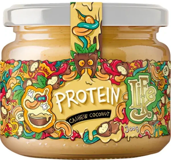 LifeLike Protein Kešu krém s kokosem 300 g (13182)