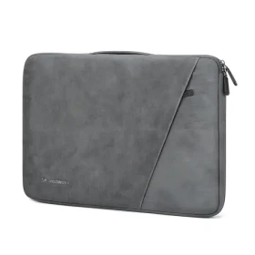 Wozinsky WTNP-17G šedá / Brašna na notebook / 17" / výsuvné držadlo