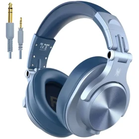 OneOdio Fusion A70 modrá / Bezdrátová profesionální sluchátka / Bluetooth 5.2 / Jack 3.5mm / Jack 6.3mm (Fusion A70 Sky Blue)