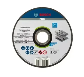 BOSCH 2608603488 / Řezací kotouč na nerezovou ocel / Průměr 125 x 22.23 mm / Šířka řezu 0.8 mm (2608603488)