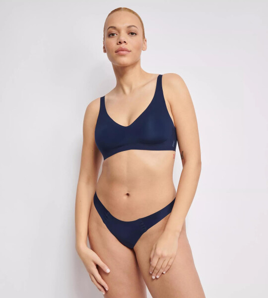 Dámská podprsenka ZERO Feel 2.0 Soft bra - BLUE - tm. modrá 2114 - SLOGGI BLUE L2