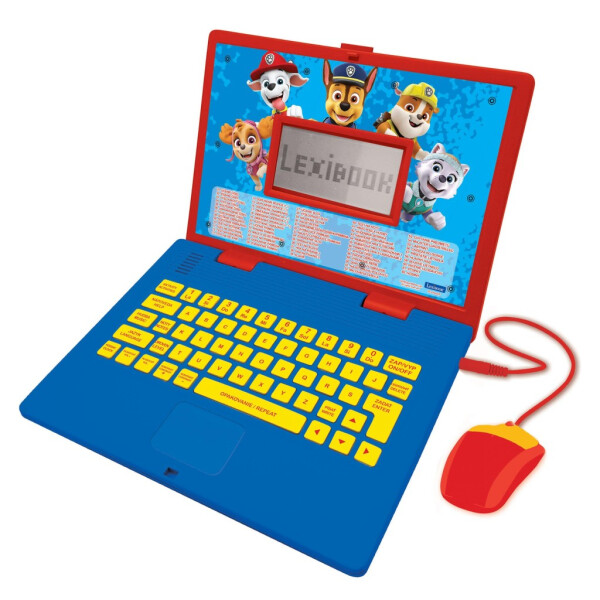 Lexibook vzdělávací laptop Tlapková patrola 124 aktivit (SK/EN) - Lexibook