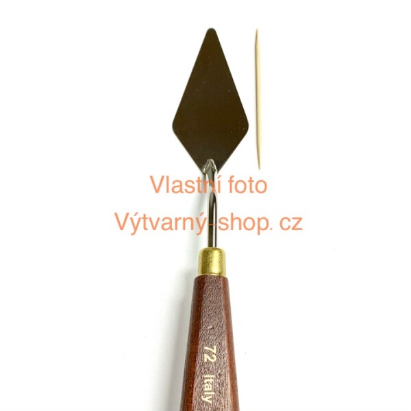 No name Špachtle malířská Jumanika 72 - kosočtverec 32x67 mm
