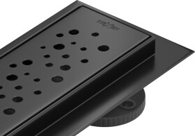 MEXEN/S - Flat M12 odtokový žlab 100 cm černá 1721100-15