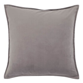 Chic Antique Sametový povlak na polštář Aix Thunder Grey 50 × 50 cm, šedá barva, textil