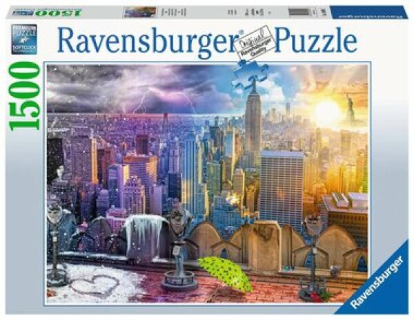 Ravensburger Roční období v New Yorku 1500 dílků