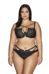 Dámské kalhotky AV 2098 BLACK černá XL