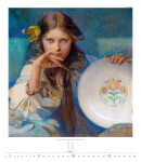 Nástěnný kalendář 2025 Alfons Mucha