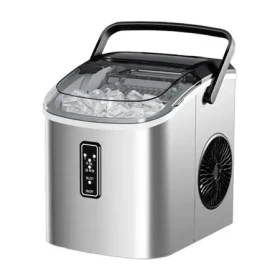 Euhomy IM008 Výrobník kostek ledu stříbrná / 220-240 V / dotykové ovlládání / Denní kapacita: 12 kg kostek ledu (IM008-BSI-DEEH-AZ)
