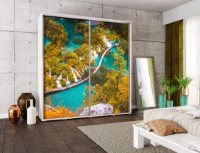 FRONTI Šatní skříň PENELOPA 205 Plitvice 7078