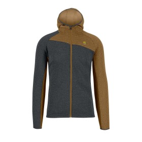 KARPOS Averau Full-Zip Hoodie Fleece, Woodl Gray/Bronze velikost: L