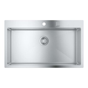 GROHE - Dřezy Dřez K800 s automatickým odtokem, 85x51 cm, kartáčovaná nerez 31584SD1