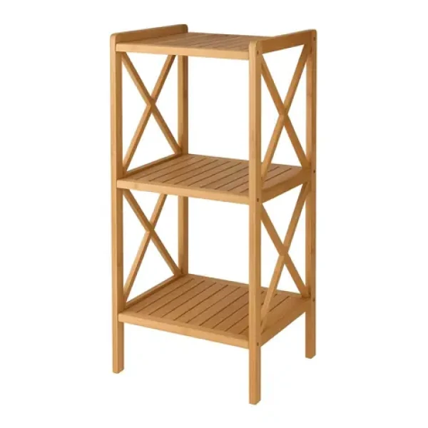 MSV REGIE bambusový regál - 3 police 85 cm (3700703946236)